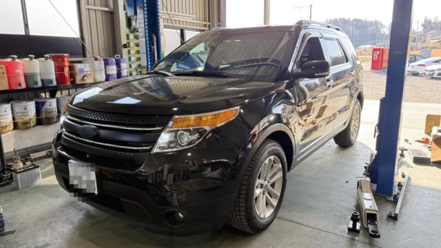 フォード　エクスプローラー

車検整備

株式会社THREE LINIEスリーライン
969-0232
福島県西白河郡矢吹町本城舘531-2
📞0248-21-6732 📠0248-21-6734
営業時間9：00〜18：00
水曜日定休
https://threelinie.com

#スリーライン #福島 #矢吹 #輸入車整備 
#タイプR